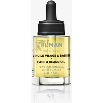 estime & sens human l'huile visage & barbe 30 ml