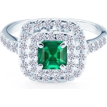 Image 1 of SAVICKI Годежен пръстен savicki: бяло злато, смарагд