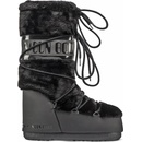 Moon Boot Classic Faux Fur black čierna