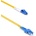DeTech Оптичен пач кабел DeTech, SC-LC, UPC, Singlemode, Duplex, 3.0m, Yellow - 18327 (DE-18327)