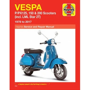 Vespa P/PX125, 150 & 200 Scooters (incl. LML Star 2T) (78-17) | Haynes Publishing (ISBN: 9781785214356)