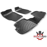 Rizline Гумени стелки RizLine съвместими с Volkswagen Polo 2002-2008 (511412) - avtochastikrasi