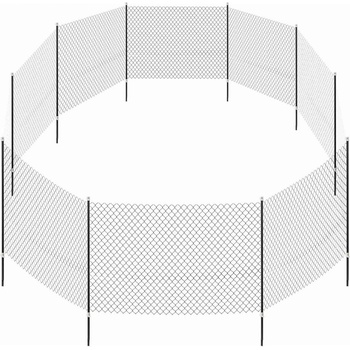 Trixie mobilní plot pro psy černý 15 m