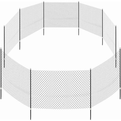 Trixie mobilní plot pro psy černý 15 m