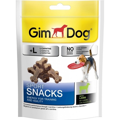 Gim Dog SportSnacks -kosťi s jahňacinou 60 g