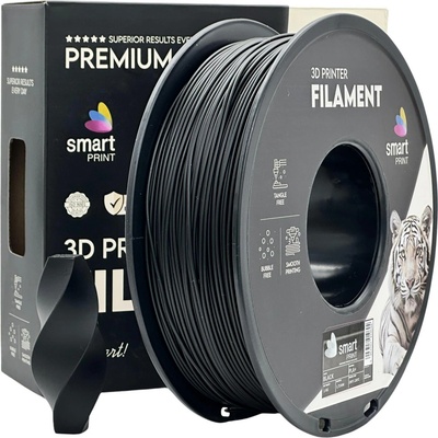 Smart Print FG-S46-E1, 3D филамент, PLA+, Black, 1kg, 1, 75mm (FG-S46-E1)
