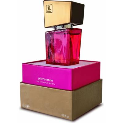 HOT Shiatsu pink feromónový parfém pre ženy 15 ml