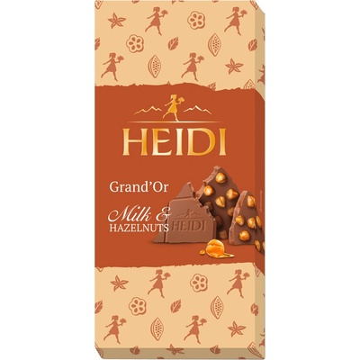 Heidi mléčná s lískovými ořechy 100 g