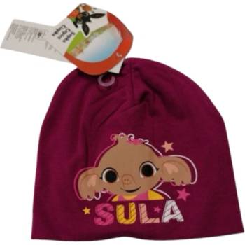 dívčí čepice jaro/podzim Bing Sula tm. růžová