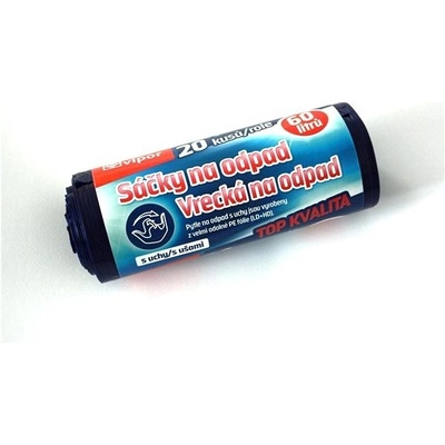 Vipor sáčky 60 l 16 µm 20ks modrý