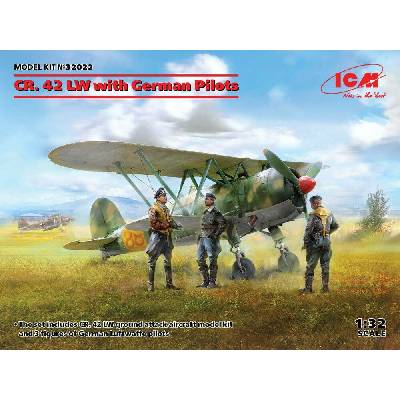 ICM Fiat CR.42 LW with German Pilots 1:32