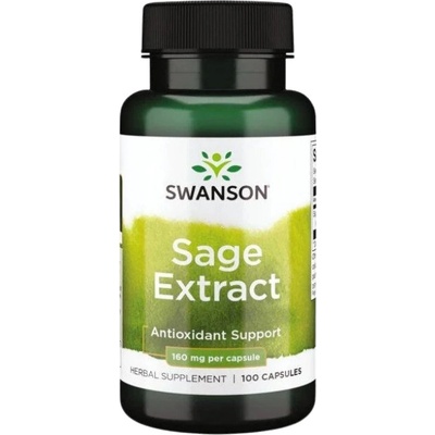 Swanson Sage Extract 160 mg [100 капсули]