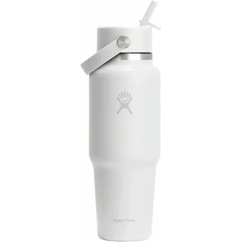 Hydro Flask Бутилка за вода Hydro Flask Wide Flex Straw Travel Bottle Water bottle - White - размер 710 ml (533-2183-2012)