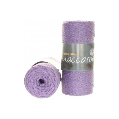 Maccaroni Šňůry Abigail 3mm - 404-01 fialová