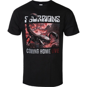 NNM мъжка тениска Scorpions - Coming Home Live 04 - Black - 51890600