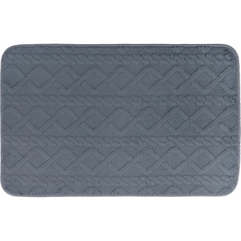 Multidecor Килимче за баня NEW STYLE 3D 60 x 90 см, сиво (MU0244)