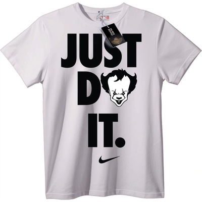 NOONEBRAND Тениска Pennywise Просто го направи - 7XL, Black