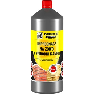Den Braven CH00080 Impregnace na zdivo a přírodní kámen, láhev 1 litr