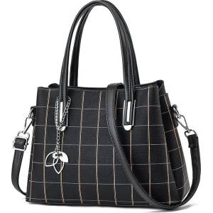 CHARON Дамска Чанта Charon Everly, Различни цветове, Черна (KD-65-BLACK)