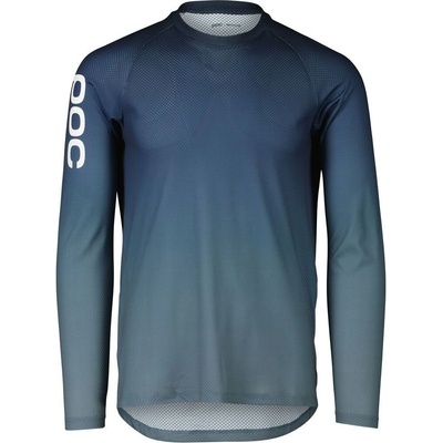 POC W's Essential MTB Lite LS Jersey Gradient Turmaline Navy – Zboží Dáma