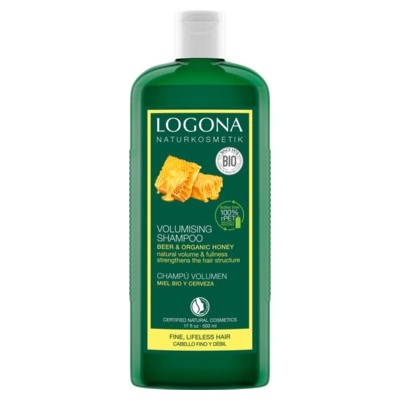 Logona Šampón Pivo a med – jemné suché vlasy 500 ml