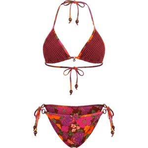 Banana Moon Дамски комплект бикини Banana Moon Women's Mundoioka Tangotide Bikini - Acajou - размер 40 (FR) (150-6119-0114)