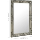 Огледала vidaXL Стенно огледало, бароков стил, 50x80 см, сребристо (320322)