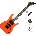 Jackson JS Series Dinky Minion JS1X AN Basic SET Safety Orange Електрическа китара