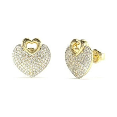 Guess náušnice Crazy In Love JUBE05213JWYGT/U