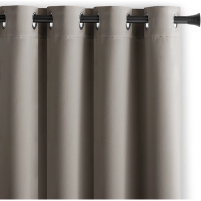 Restilo Сиво-бежово затъмняващо перде 140x270 cm Kierra - Restilo (120041067)