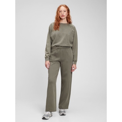 GAP 759321 02 tepláky vintage high rise Zelená