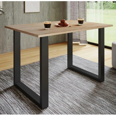 VCM Jídelní stůl Xona 110 x 50 U-nohy dub sonoma – Zbozi.Blesk.cz