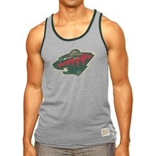 Original Retro Brand pánské tílko Minnesota Wild Streaky Tri-Blend