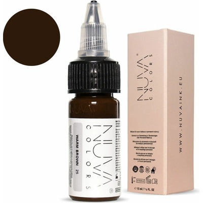 Nuva Colors 25 Warm Brown 15 ml