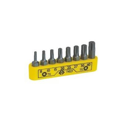 Sada bitov C.K. T4523 25 mm legované 8 dielna