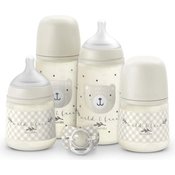 Suavinex Wild & Free Set комплект за бебета 0m+ Beige