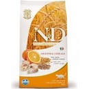Granule pre mačky N&D Low Grain CAT Adult Codfish & Orange 5 kg