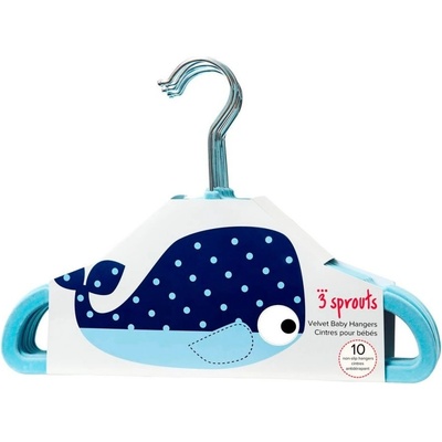 3 SPROUTS Ramínka 10 ks Whale Blue 2021