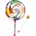 Noicetone D041-1 Lollipop Drum 20cm Ръчен барабан 20 cm (D041-1)