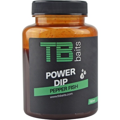 TB Baits Power Dip Pepper Fish 150 ml