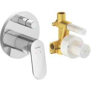Duravit Wave - Скрита батерия, за 2 уреда, с корпус, хром WA4210008010 (WA4210008010)