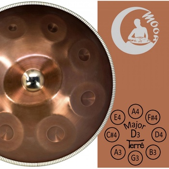 Terré Moon II Handpan D-Major DUR