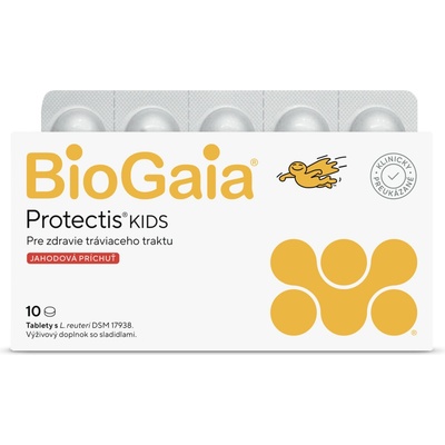 EwoPharma BioGaia ProTectis jahoda 10 tabliet