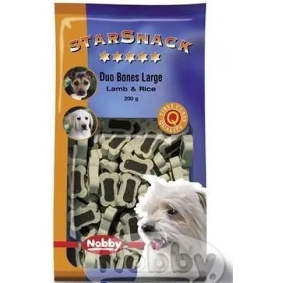NOBBY Лакомство StarSnack Duo Bones Агне и ориз Големи 200 гр 69727