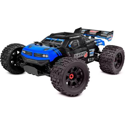 Team Corally Punisher-4 Monster Truck 4WD 3S–4S RTR modrý 1:10