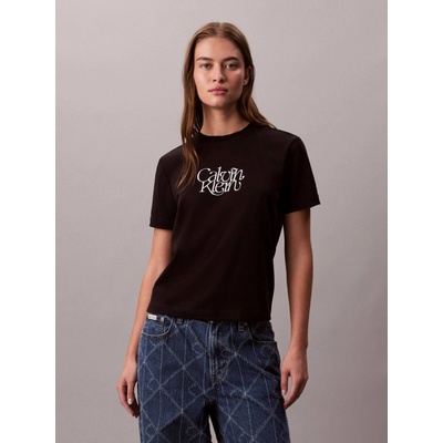 Calvin Klein dámské tričko LV047D210GUB1 černé