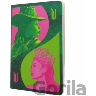 Paperblanks zošit Pink Goes Good with Green A4 štvorčekovaný mäkké dosky