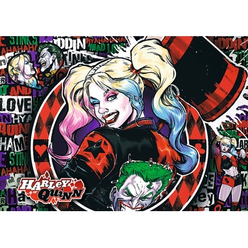 Trefl - Puzzle Puzzle Premium Plus Iconic Moments Batman: Harley Quinn - 1 000 piese