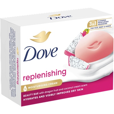 Dove Replenishing Сапун с драконов плод и кокос, 90гр