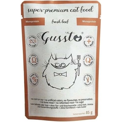 Gussto Cat Fresh Beef 85 g